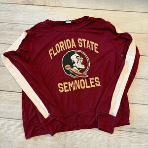 Florida State Seminoles Women's Long Sleeve Tee - Maroon